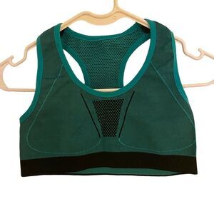 I Love Milan Sports Bras Small Athletic Sports Running  blue black